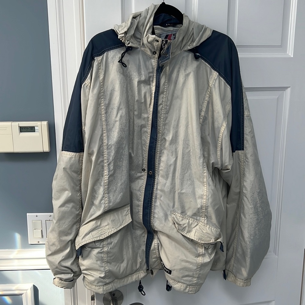 Vintage K-Way 2000 Windbreaker Size Large
